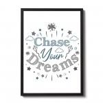 Blue And Grey Nursery Quote Print For Baby Boy Girls Bedroom Art