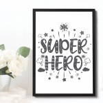 Grey Nursery Print For Boy Bedroom Decor Framed Baby Boy NurserY