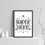 Grey Nursery Print For Boy Bedroom Decor Framed Baby Boy NurserY