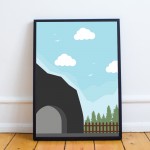 FRAMED Print For Boys Bedroom Sign Train Picture Boys Room Decor FRAMED Print For Boys Bedroom Sign Train Picture Boys Room Decor