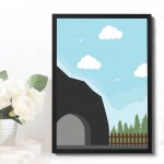 FRAMED Print For Boys Bedroom Sign Train Picture Boys Room Decor FRAMED Print For Boys Bedroom Sign Train Picture Boys Room Decor