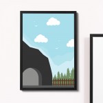 FRAMED Print For Boys Bedroom Sign Train Picture Boys Room Decor FRAMED Print For Boys Bedroom Sign Train Picture Boys Room Decor