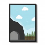 FRAMED Print For Boys Bedroom Sign Train Picture Boys Room Decor FRAMED Print For Boys Bedroom Sign Train Picture Boys Room Decor