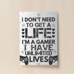 Funny Gamer Gifts Boys Bedroom Decor Funny Gaming Print Gifts