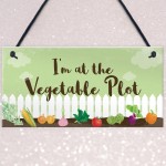 Funny Garden Signs And Plaques Vegetable Plot Sign Home Decor