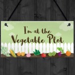 Funny Garden Signs And Plaques Vegetable Plot Sign Home Decor