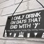 Funny Backyard Bar Sign Garden Plaque Alcohol Man Cave Beer Gin 