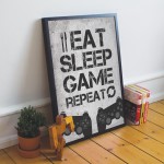 Gaming Gifts Gamer Gifts Gaming Sign For Boys Bedroom Wall Art 