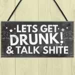 FUNNY Bar Sign Garden Signs Home Bar Sign Alcohol Gift Man Cave