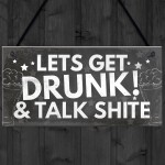 FUNNY Bar Sign Garden Signs Home Bar Sign Alcohol Gift Man Cave