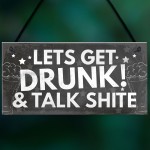 FUNNY Bar Sign Garden Signs Home Bar Sign Alcohol Gift Man Cave