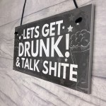 FUNNY Bar Sign Garden Signs Home Bar Sign Alcohol Gift Man Cave