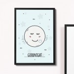 FRAMED Nursery Print For Girl Bedroom Nursery Print For Boy Room