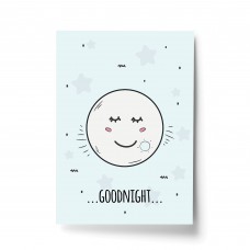 Cute Blue Nursery Print For Boys Bedroom Baby Nursery Print 