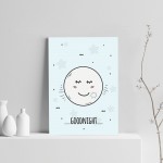 Cute Blue Nursery Print For Boys Bedroom Baby Nursery Print 