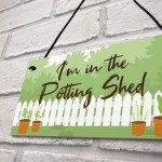 Novelty Garden Sign Potting Shed Garden Signs And Plaques