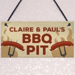 BBQ Sign Personalised BBQ Sign For Garden Signs And Plaques