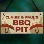 BBQ Sign Personalised BBQ Sign For Garden Signs And Plaques