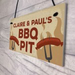 BBQ Sign Personalised BBQ Sign For Garden Signs And Plaques