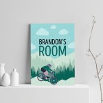 PERSONALISED Bedroom Wall Print Boys Bedroom Decor Wall Art