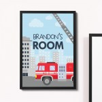 PERSONALISED Boys Bedroom Sign Any Name Little Boys Bedroom