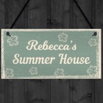 PERSONALISED Summer House Sign Summerhouse Accessories 