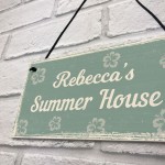 PERSONALISED Summer House Sign Summerhouse Accessories 