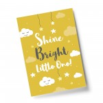 Nursery Quote Print Yellow Nursery Decor Boy Girl Bedroom Decor