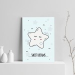 Blue Nursery Print For Boys Bedroom Baby Nursery Print Wall Art
