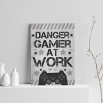 Gaming Print For Boys Bedroom Games Room Man Cave Decor Gift