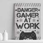 Gaming Print For Boys Bedroom Games Room Man Cave Decor Gift