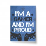 Blue Gaming Prints Games Room Boys Bedroom Decor Gift For Son Blue Gaming Prints Games Room Boys Bedroom Decor Gift For Son