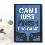 Gaming Gift Gamer Gifts Gaming Wall Art Gaming Sign Boys Bedroo