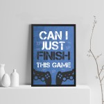 Gaming Gift Gamer Gifts Gaming Wall Art Gaming Sign Boys Bedroo