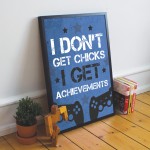 Gaming Prints For Wall Boys Bedroom Decor Man Cave Sign