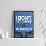 Gaming Prints For Wall Boys Bedroom Decor Man Cave Sign