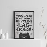 Funny Gamer Gifts Son Dad Gifts Gaming Framed Prints For Wall