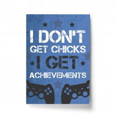 Gamer Novelty Gifts Blue Gaming Sign Boys Bedroom Wall Art