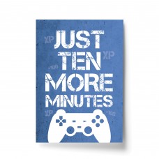 Novelty Gamer Gifts Gaming Print Blue Gaming Sign Son Gifts