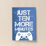 Novelty Gamer Gifts Gaming Print Blue Gaming Sign Son Gifts