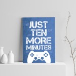 Novelty Gamer Gifts Gaming Print Blue Gaming Sign Son Gifts