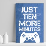 Novelty Gamer Gifts Gaming Print Blue Gaming Sign Son Gifts