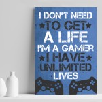 Gaming Wall Art For Boys Bedroom Gaming Sign Bedroom Wall Art
