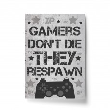 Grey Gaming Sign For Wall Gamer Gifts For Son Brother Dad