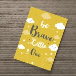 Yellow Nursery Print For Baby Room Nursery Kids Bedroom Art
