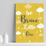 Yellow Nursery Print For Baby Room Nursery Kids Bedroom Art