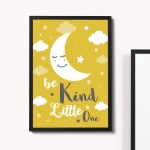 Yellow Nursery Wall Art Baby Girls Boys Nursery Prints Kids Room