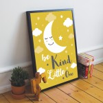 Yellow Nursery Wall Art Baby Girls Boys Nursery Prints Kids Room