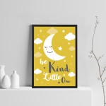 Yellow Nursery Wall Art Baby Girls Boys Nursery Prints Kids Room