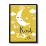 Yellow Nursery Wall Art Baby Girls Boys Nursery Prints Kids Room